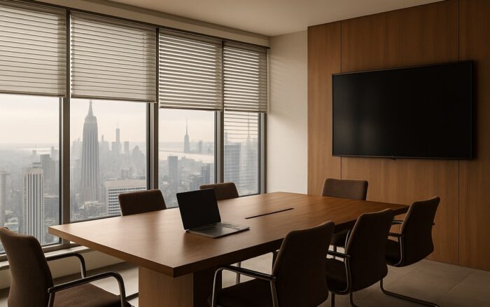 office window blinds nyc